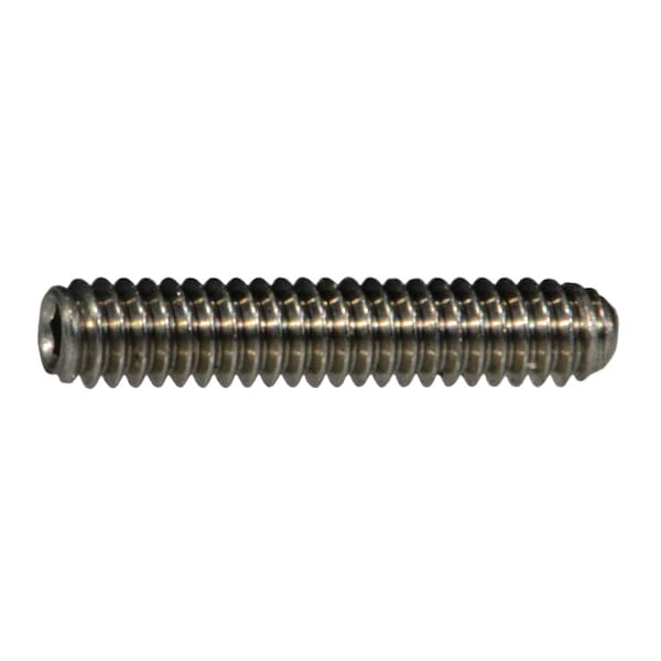 Midwest Fastener #0-80 x 5/16" 18-8 Stainless Steel Fine Thread Hex Socket Headless Set Screws 8PK 930686 - main
